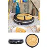 Image de CrÃªpiÃ¨re Electrique 38cm XXL 1350W AntiadhÃ©sif Voyants Fond antidÃ©rapant Haute qualitÃ©