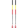 Image de Les batons d'Alain - Bâtons de ski de randonnée - Belgique - Taille 125 cm - Rouge