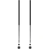 Image de Les batons d'Alain - Bâtons de ski de randonnée - Panthère - Taille 145 cm - Noir