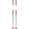 Image de Les batons d'Alain - Bâtons de ski de randonnée - Savoie - Taille 135 cm - Rouge