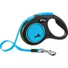 Image de Flexi New Neon Laisse Sangle S 5m Bleu Fluo