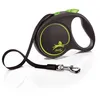 Image de Laisse Black Design L Tape 5m Black/ Green Flexi Fu32t5-251-S-Cg