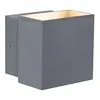 Image de Applique Murale Led En Saillie Cybo CarrÃ©e 2x3 W Grise 1001x00 Mm