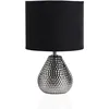 Image de Pauleen Lampe Ã Poser Sip Of Silver Max20w E14 Tissu/CÃ©ramique Nr/Arg 230v