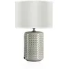 Image de Pauleen Lam Ã Poser Go For Glow Max20w E27 Tissu/CÃ©ramique Beige/Gris/Vert