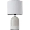 Image de Pauleen Lampe Ã Poser Sandy Glow Max20w E14 Tissu/CÃ©ramique Blanc/Beige 230v