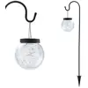 Image de Projecteur De Jardin Solaire Pearl Ip44 120x180mm 2900k 1,2lm Verre#Noir