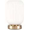 Image de Pauleen Lampe Ã Pos Noble Purity Max20w E27 Verre/MÃ©tal Blanc/Champagne 230v