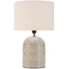 Image de Pauleen Lampe Ã Poser Tender Pearl Max20w E14 Tissu/CÃ©ramique Beige 230v
