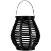 Image de Pauleen Sunshi 2 Lanternes Glow Solaire Ip44 1lm 3000k Plastique Noir/Brun