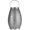 Image de Pauleen Sunshine Lanterne Tempation Solaire Ip44 H27,5cm 1lm 3000k MÃ©tal Arg