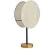 Image de Pauleen Lam Ã Poser Boho Darling Max20w 2xe27 H56,5cm Mt/Bois/Tissu Beige 230v