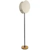 Image de Pauleen Lampadaire Boho Darling Max20w E27 H164,5cm MÃ©t/Bois/Lin Nr/Beige 230v