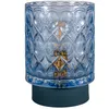 Image de Pauleen Lampe Ã Poser Chic Glamour E14 15lm 2700k Pile Min Ver/MÃ©tal Bleu