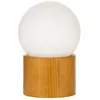 Image de Pauleen Lam Ã Poser Woody Shine Max20w G9 H18cm Bois/CÃ©ramique Bois 230v
