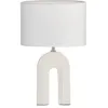 Image de Pauleen Lam Ã Pos Glow Of Purity Max20w E14 Tissu/CÃ©ramique Bl/Beige 230v
