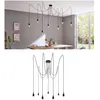 Image de Suspension Led Ketil E27 Max7x60w Silicone/MÃ©tal Noir 230v Sans Ampoule