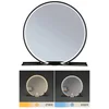 Image de Miroir Lumineux Led Miro Ip44 Tunable White 160lm 230v 10,5w Miroir#Noir Mat