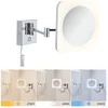 Image de Miroir CosmÃ©tique Led Jora Ip44 White Switch 60lm 230v 3,3w Chrome#Blanc#Miroir