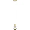 Image de Suspension Led Stian E27 Max60w D155mm MÃ©tal Laiton BrossÃ© 230v Sans Ampoule