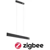 Image de Luminaire En Suspension Led Smart Home Zigbee 3.0 Jagun Tunable White 1800lm / 0lm 21w Anthracite Gradable