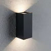 Image de Paulmann Flame Applique 2 Lampes 22cm Anthracite