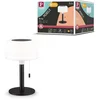 Image de Ext Solaire Lampe Ã Poser Bartja 1,6w Usb-C 160lm 2700k 3sd Noir Ip44