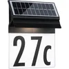 Image de Ext Solaire Applique NumÃ©ro De Maison 0,2w 18lm 3000k Ip44 Anthracite