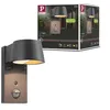 Image de Ext 230v Appl Capea 6w 580lm 2200-3000k DÃ©tect Mouvement Ip44 Alu Anth
