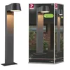 Image de Ext 230v Borne Lumineuse Capea 6w 580lm 2200k Ip44 Aluminium Noir