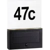 Image de Ext Solaire Applique NumÃ©ro De Maison Neda 1w 50lm 2200k DÃ©tect Mouv Ip44