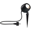 Image de Projecteur De Jardin Led Kikolo Ip65 90mm 3000k 8w 500lm 230v 60Â° Anthracite Aluminium#MatiÃ¨re Plastique