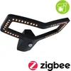 Image de Applique D'extÃ©rieur Led Smart Home Zigbee 3.0 Alara DÃ©tecteur De Mouvement CrÃ©pusculaire (Ir) Ip44 CarrÃ© 375x270mm 3000 - 2200k 10w 450lm 230v Anthracite MÃ©tal