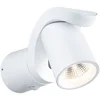 Image de Applique D'extÃ©rieur Led Cuff DÃ©tecteur De Mouvement CrÃ©pusculaire (Ir) Ip44 76x217mm 3000k 10w 700lm 230v 70Â° Blanc Aluminium