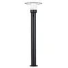 Image de Borne Lumineuse Led Sienna DÃ©tecteur De Mouvement CrÃ©pusculaire (Hf) RÃ©sistant Ã L'eau De Mer Ip44 780 Mm 3000k 9w 400lm 230v Anthracite Aluminium