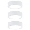 Image de Kit 3 spots saillie pour meubles Pukk - 12/230V - plastique - blanc PAULMANN