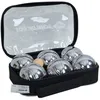 Image de Schildkrot Funsport Set De Boules De PÃ©tanque Argent Et Noir - 4000885700084