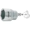 Image de Hazet Douille (Ã  6 pans) - CarrÃ© creux 20 mm (3/4 pouce) - Profil Ã  6 pans extÃ©rieurs - Taille: 32 - Longueur totale: 58 mm - 1000-32
