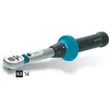 Image de Hazet ClÃ© dynamomÃ©trique avec cliquet rÃ©versible - TolÃ©rance: 4% - CarrÃ© massif 6,3 mm (1/4 pouce) - Longueur totale: 232 mm - Nm min.-max.: 2.5 - 25 - 5108-2CT