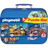 Image de Puzzles Playmobil, Coffret De Puzzles 2x60, 2x100 Pcs