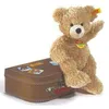 Image de Steiff Cosy - Ours Teddy Fynn Dans Valise Beige 28 Cm