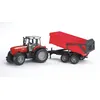 Image de BRUDER Tracteur Massey Ferguson 7480 Avec Benne