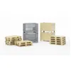 Image de Bruder Ensemble Logistique (Palettes, Caisses...)