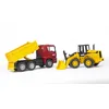 Image de Bruder Camion Benne Man Avec Chargeur ArticulÃ© Fr 130
