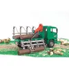 Image de Bruder Camion Man Porte Troncs Avec Grue Et 3 Troncs