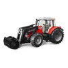 Image de Bruder Tracteur Massey Ferguson 7600 Avec Fourche