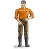 Image de BRUDER Figurine homme chÃ¢tain