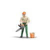 Image de Bruder Figurine BÃ»cheron Avec Accessoires Forestiers