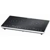 Image de Rommelsbacher CT 3410/IN plaque Noir, Blanc Comptoir Plaque avec zone Ã  induction 2 zones