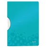 Image de Leitz Klemmhefter Wow Colorclip, Din A4, Pp, Eisblau Oberfl?...